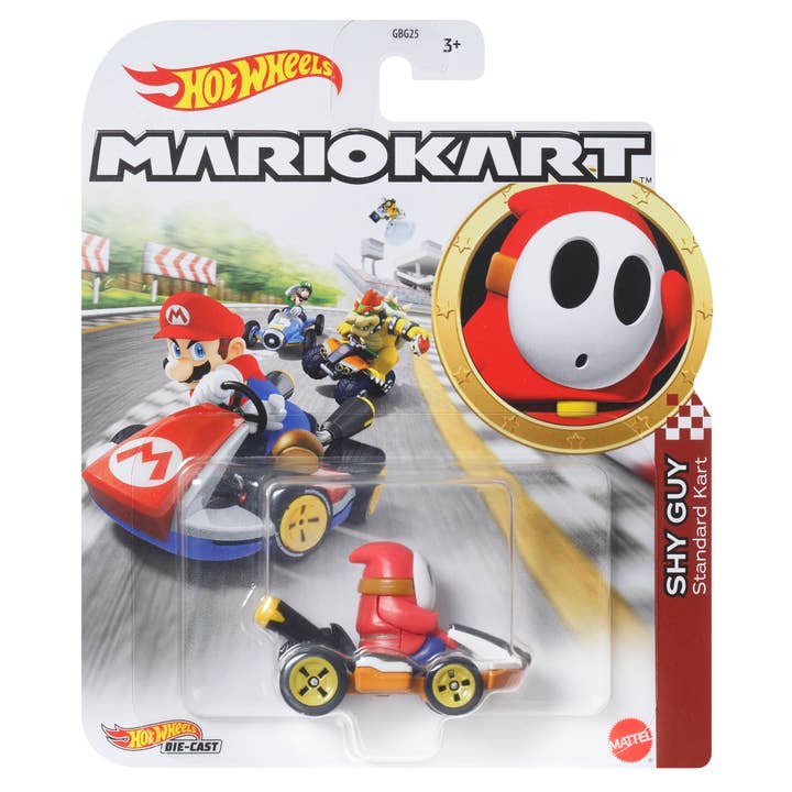 Toysmith - Wholesale Toy Car/Truck - Kids - Mattel Hot Wheels Mario Kart Replica Die-Cast