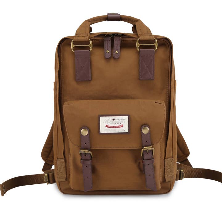 HIMAWARI - Wholesale Backpack - Unisex - 14.9 VINTAGE WATERPROOF BACKPACK-SOLID
