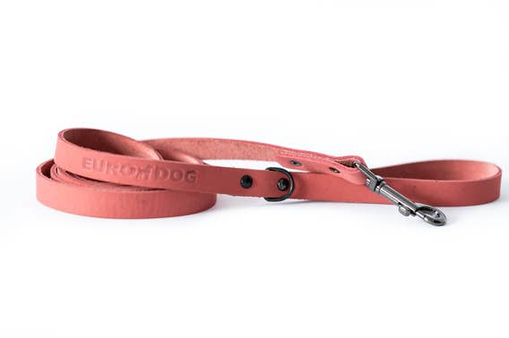 Euro-Dog Collars and Leads – Engroshandel Hundesnor - Hund – Læder Hundesnor Blød Sport Stil Ekstra D-Ring Metal Karabinhage7