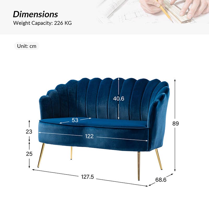 Karat Home - Wholesale Sofa - Donata Loveseat16