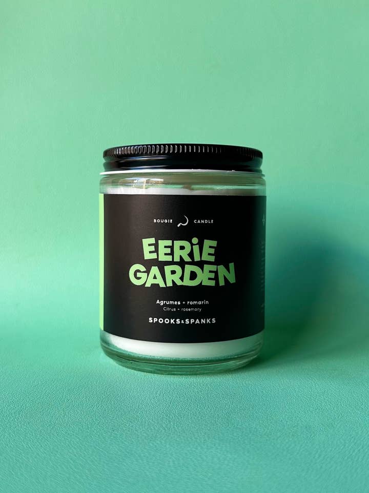 Vela Eerie Garden - Citrus + Rosemary para venta al por mayor de Spooks & Spanks