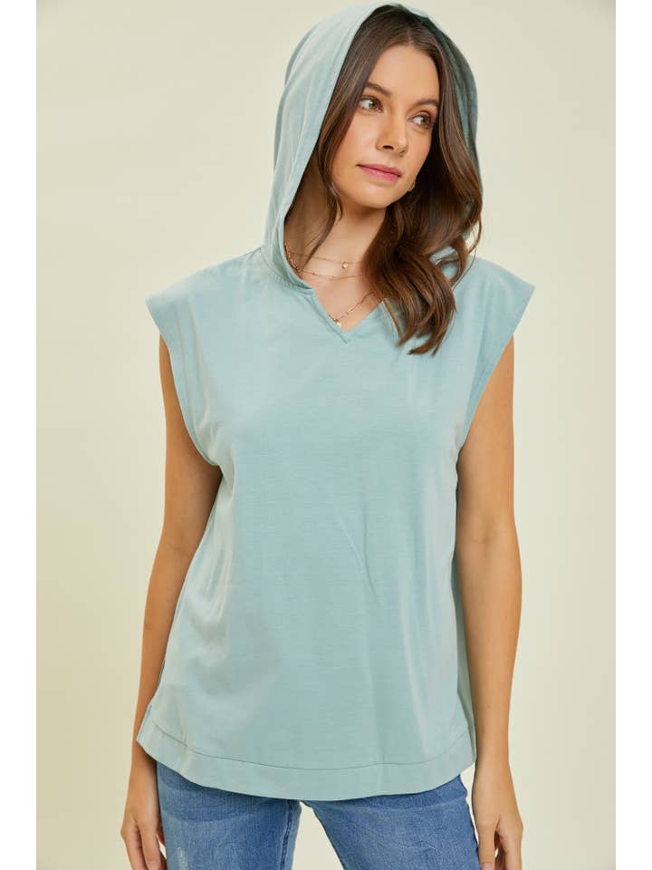 Heyson - Wholesale Hoodie - Women's - ET1555 EFFORTLESS EDGE HOODIE IN A RELAXED FIT & TERRY