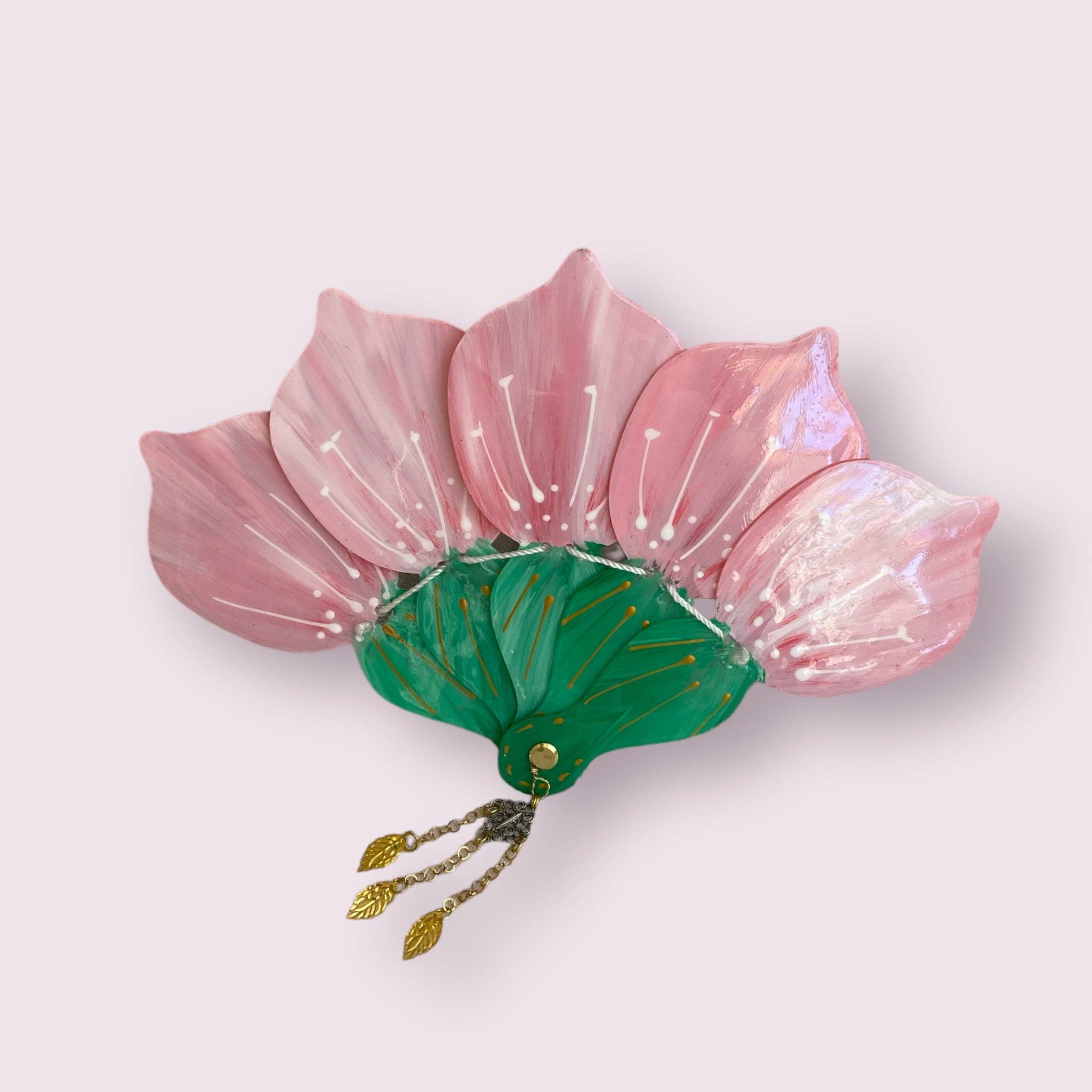 Arte e sfizio - Wholesale Handheld Folding Fan - plexiglass fan1