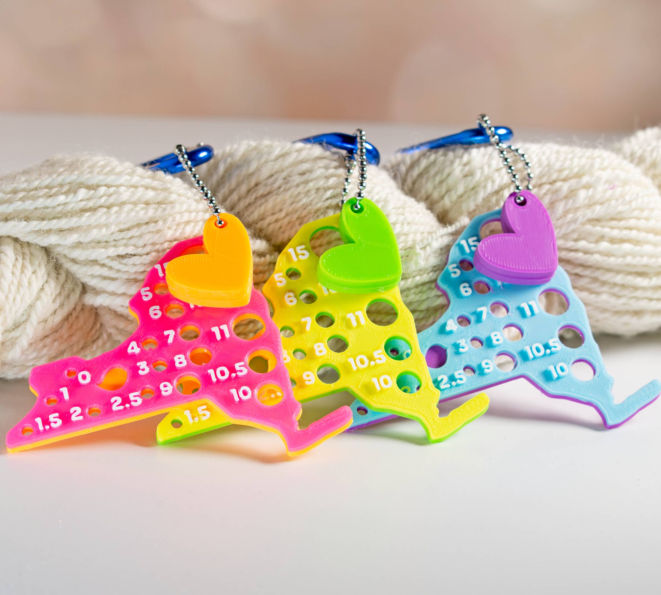 Blue Bird Makery - Wholesale Knitting/Crochet Supplies - New York Needle Gauge