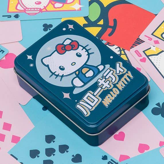 Hello Kitty Playing Cards in a Tin for wholesale by Paladone UK