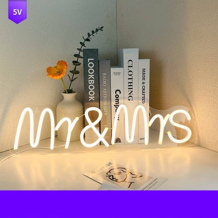 Creative Neon LED Wall Decor for wholesale by FurDecoration