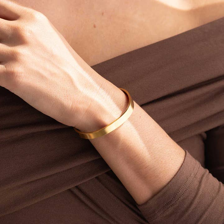 Mint & Lily - Wholesale Cuff Bracelet - I Love Fucking You I Mean I Fucking Love You Personalizable Cuff Bracelet1