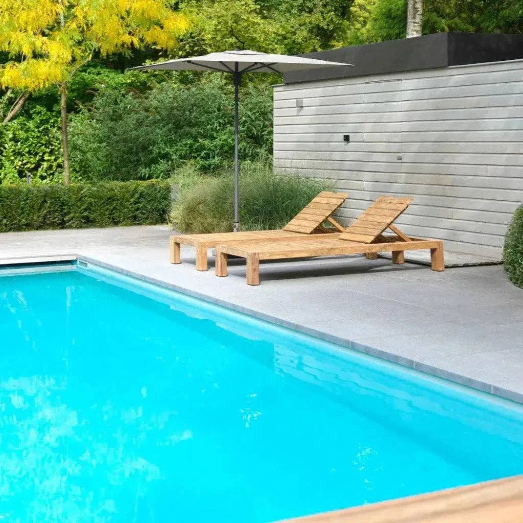 LOOMLAN – wholesale Chaise lounge – Batak Teak Wood Sun Lounger3