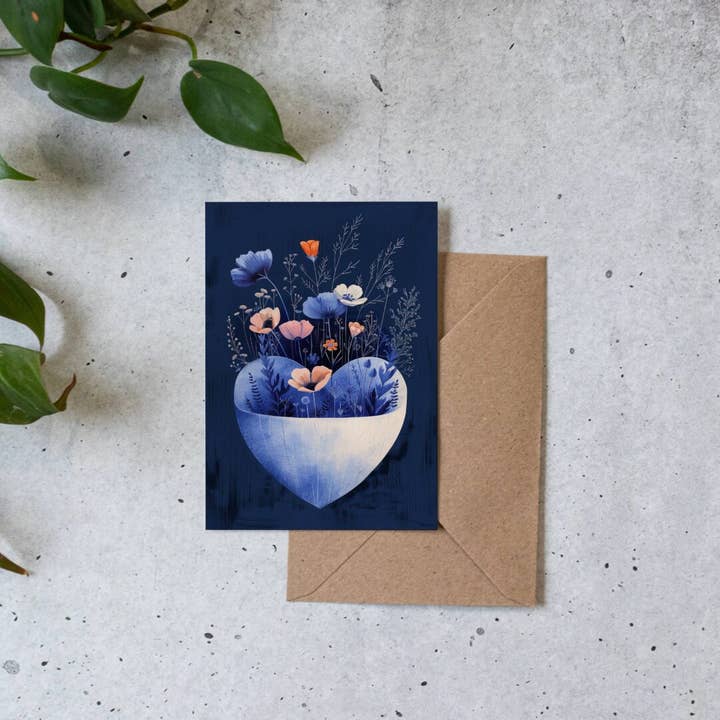 Botanopia - gifts , decor and cards for plant lovers - Wholesale Everyday Greeting Card - Love Grows Here | Love Card | Friendship Card4