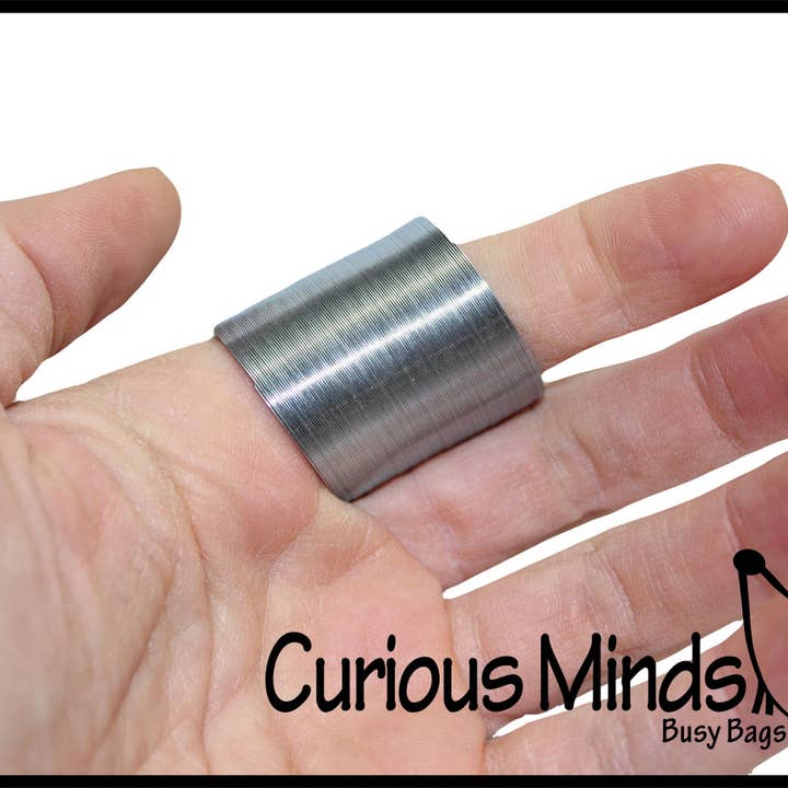 Curious Minds Toys - Wholesale Fidgetspeelgoed - Kinderen - 1 klein metalen springspeeltje - Sensory Fidget Toy3