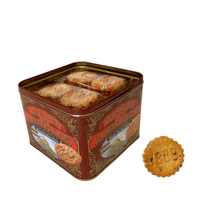 Biscuiterie La Mère Poulard - Vendita all'ingrosso Biscotti - Set da collezione di biscotti al cioccolato 500g