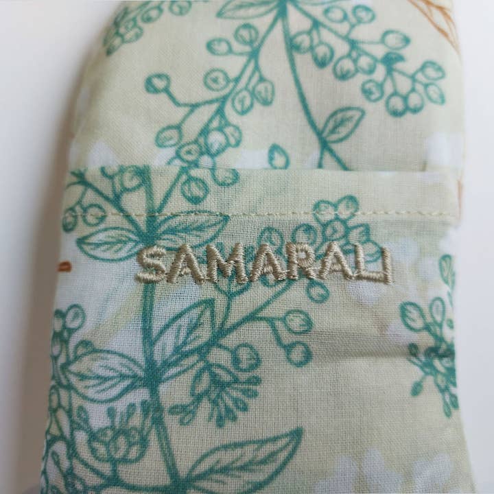 Samarali - Wholesale Spa/Therapy Pillow - Yoga Eye Pillow - Yellow | Organic cotton (Gots certified)8