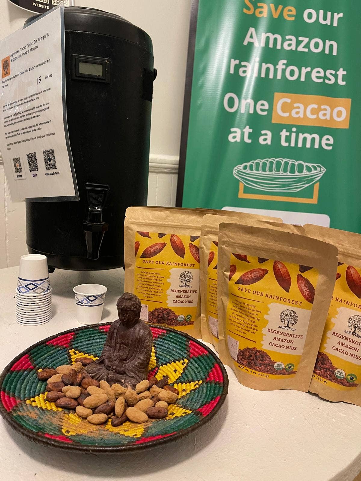 Agroverse.shop - Wholesale Chocolate Bar - Amazon Rainforest Regenerative 8 Ounce Organic Cacao Nibs6