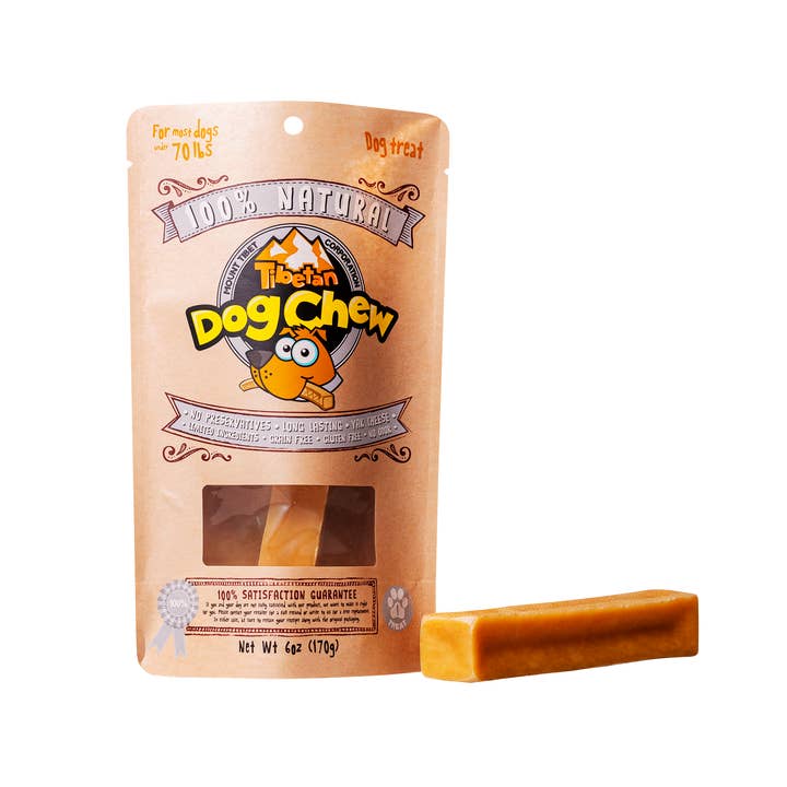 Tibetan Dog Chew - Wholesale Pet Treats - Dog - Tibetan Dog Chew for dogs under 70 lbs- Xtra Large