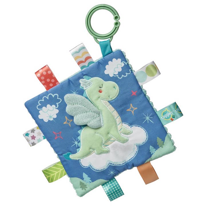 Mary Meyer - Wholesale Crinkle Tag Toy - Baby - Taggie's Drax Dragon Crinkle Me