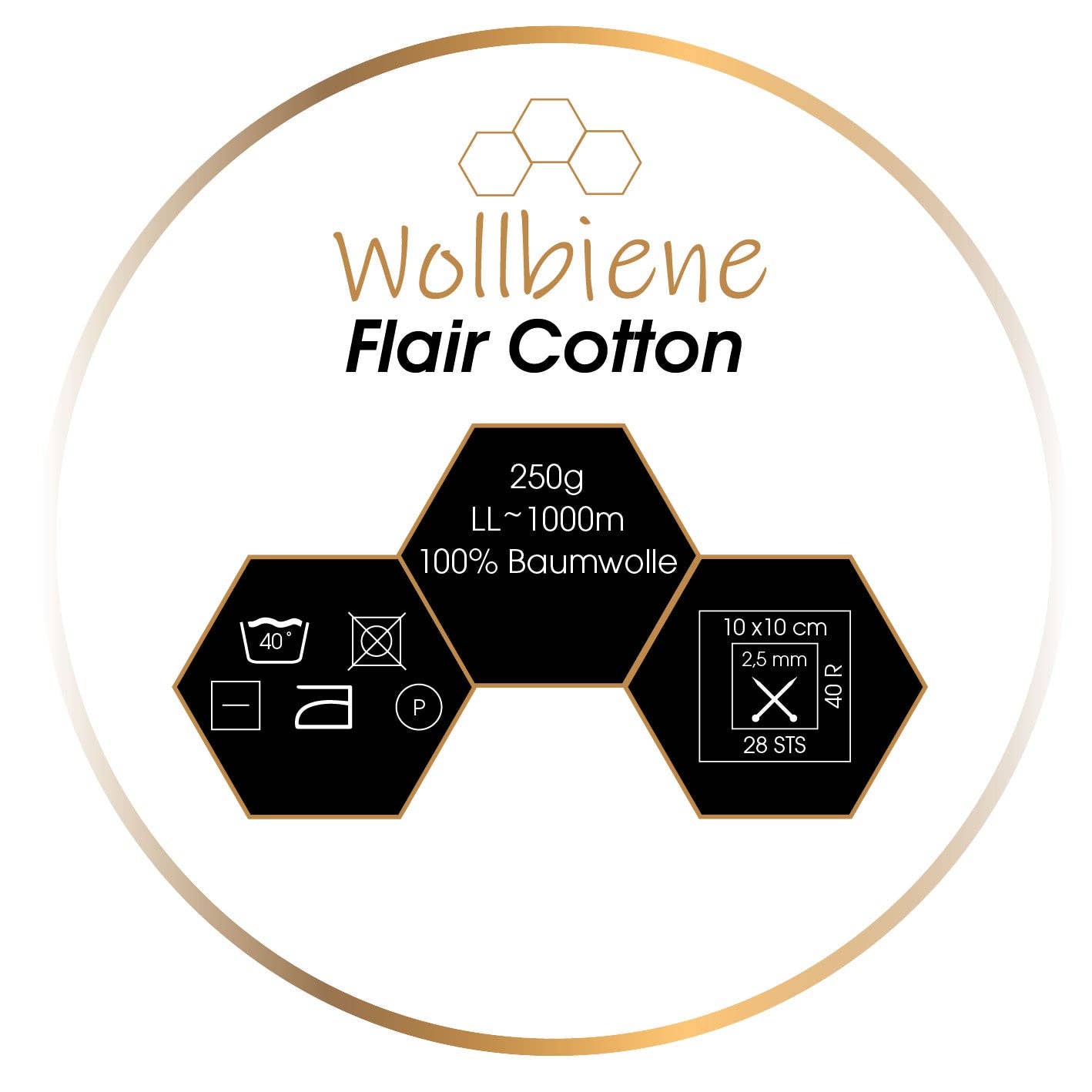Wollbiene - Wholesale Yarn - Wollbiene Flair Cotton 250g 100% Cotton10