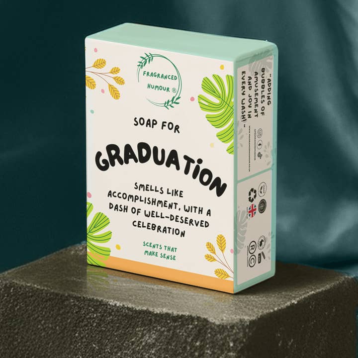 Graduation Soap Funny Graduation Gift for wholesale by Fragranced Humour