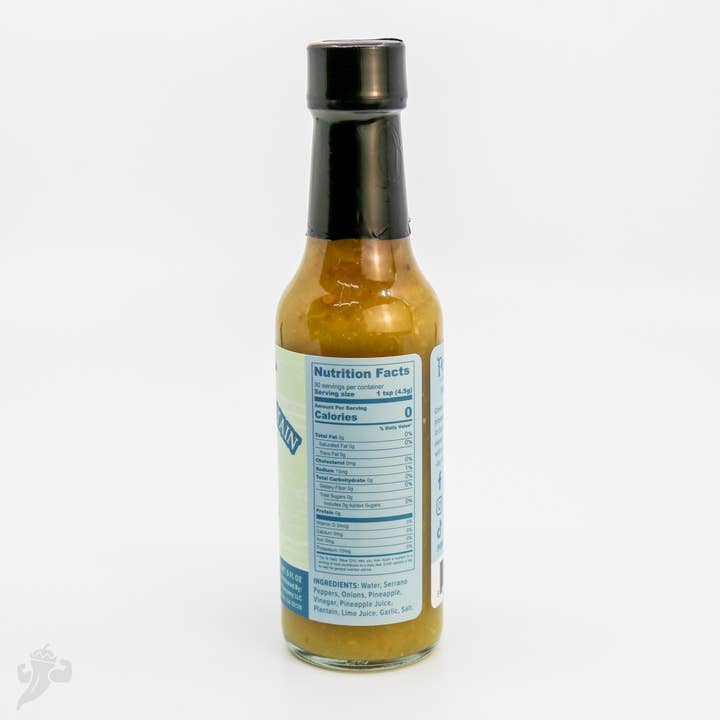 Powerful Pepper Co. LLC - Wholesale Hot Sauce - Serrano Pineapple Plantain Hot Sauce2