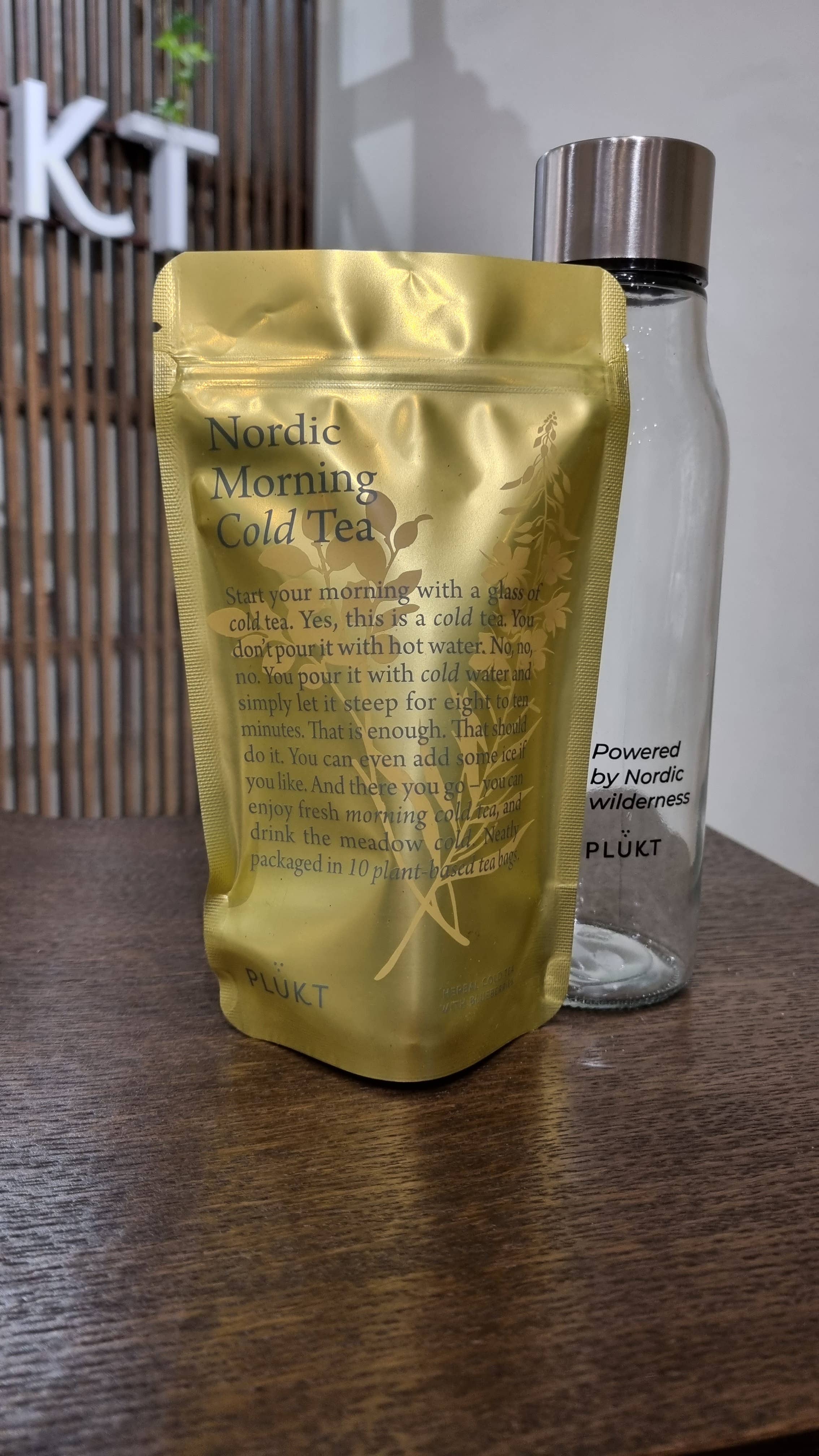 Plūkt - Wholesale Tea Bags - Cold tea bottle4