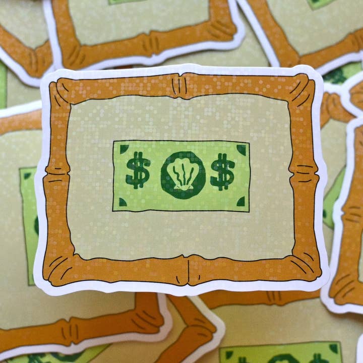 The 1st Dollar *sticker* for wholesale by Tiny Made