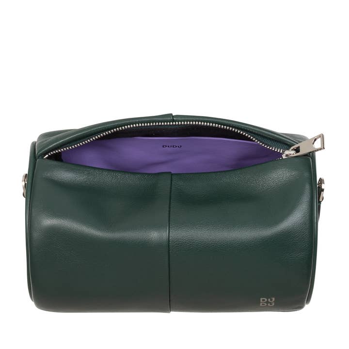 dudu - Wholesale Shoulder Bag - Women's - Dudu Women'S Leather Barrel Bag Small Shoulder Mangrove