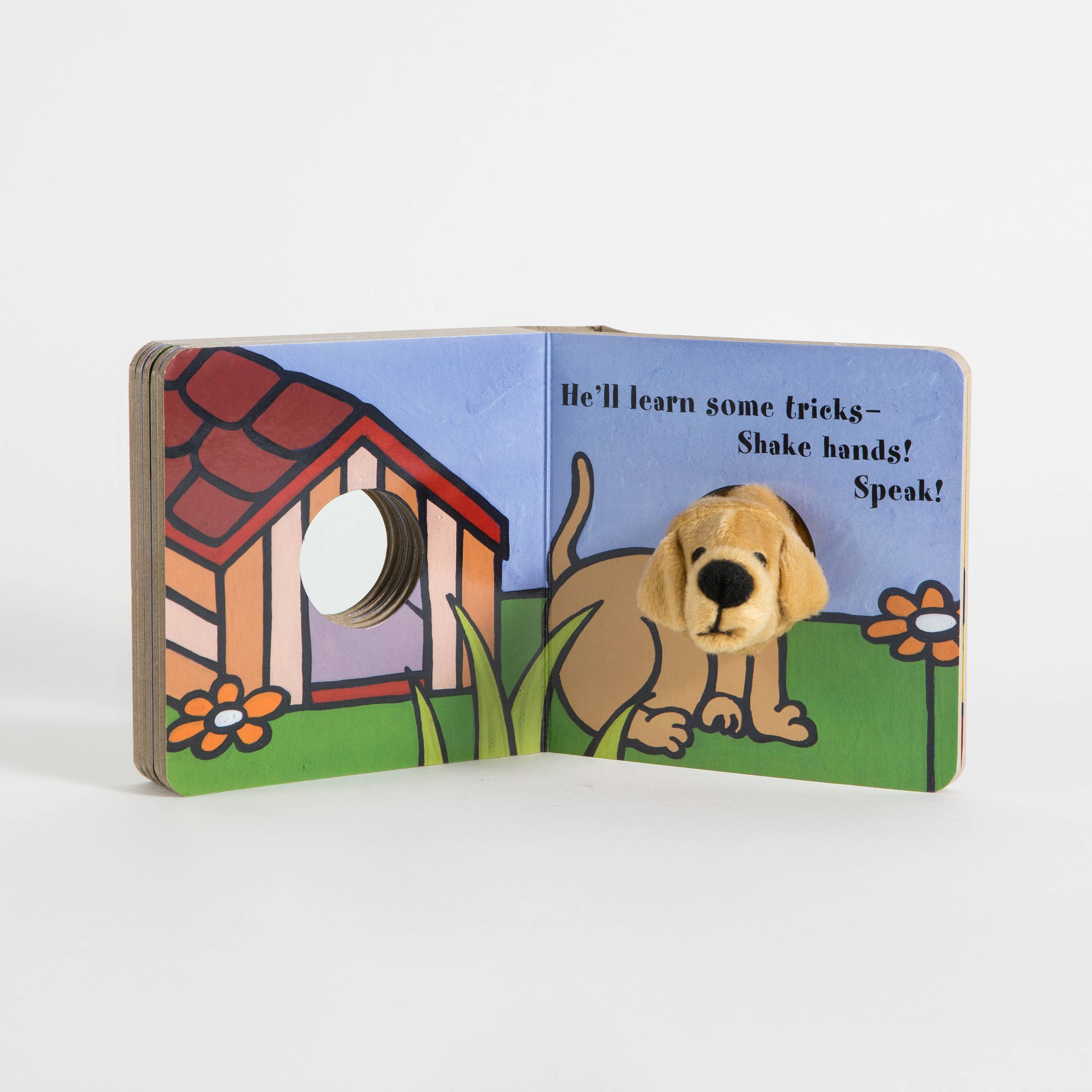 Chronicle Books - Wholesale Baby & Toddler Book (0-2) - Little Puppy: Finger Puppet Book3