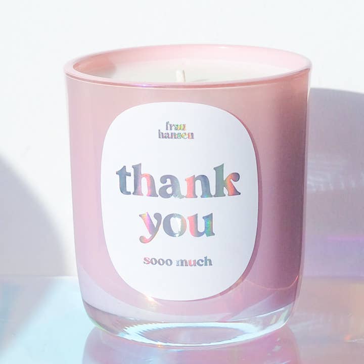 Doftljus Thank You Pink (FP 4 stycken) för wholesale av Frau Hansen