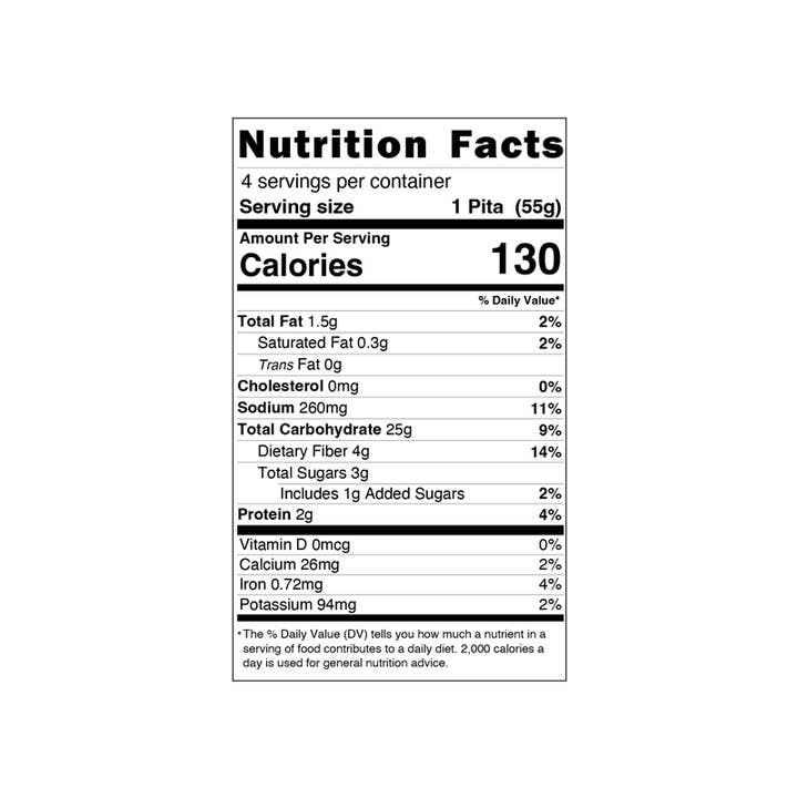 Gluten Free Palace - Wholesale Bread/Tortilla - BFree Stone-Baked Pita Breads