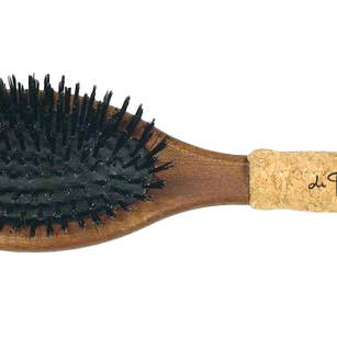 Cork Handle - Oval - Pure Boar Bristle for wholesale by di Prima