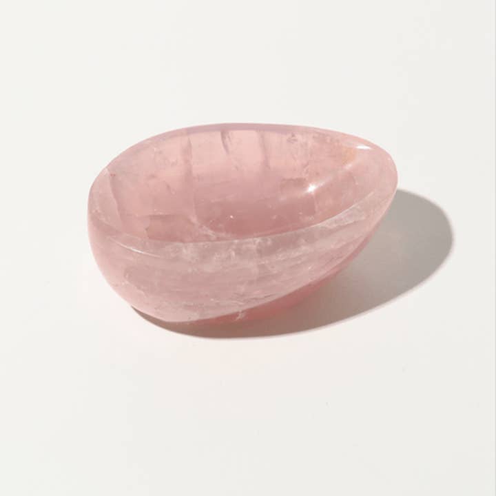 Modern Society - Wholesale Decorative plate/dish/bowl - Energy Infused Rose Quartz Bowl Medium Size3