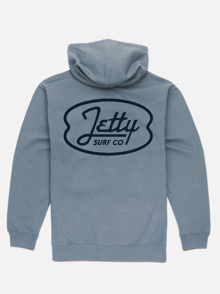 Jahrmarkt-Hoodie - Schiefergrau für den Großhandel von Jetty