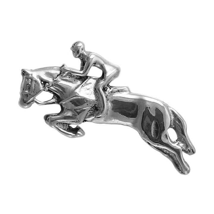 Pin de salto ecuestre para venta al por mayor de G2 Silver