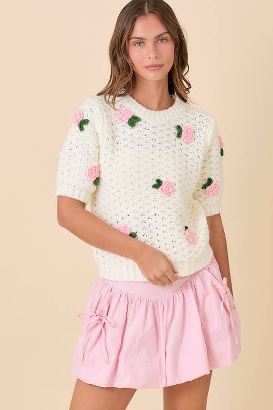 Main Strip - Wholesale Shorts - Women's - Bubble Skort With Ribbon Bow Tie Pocket Detail21