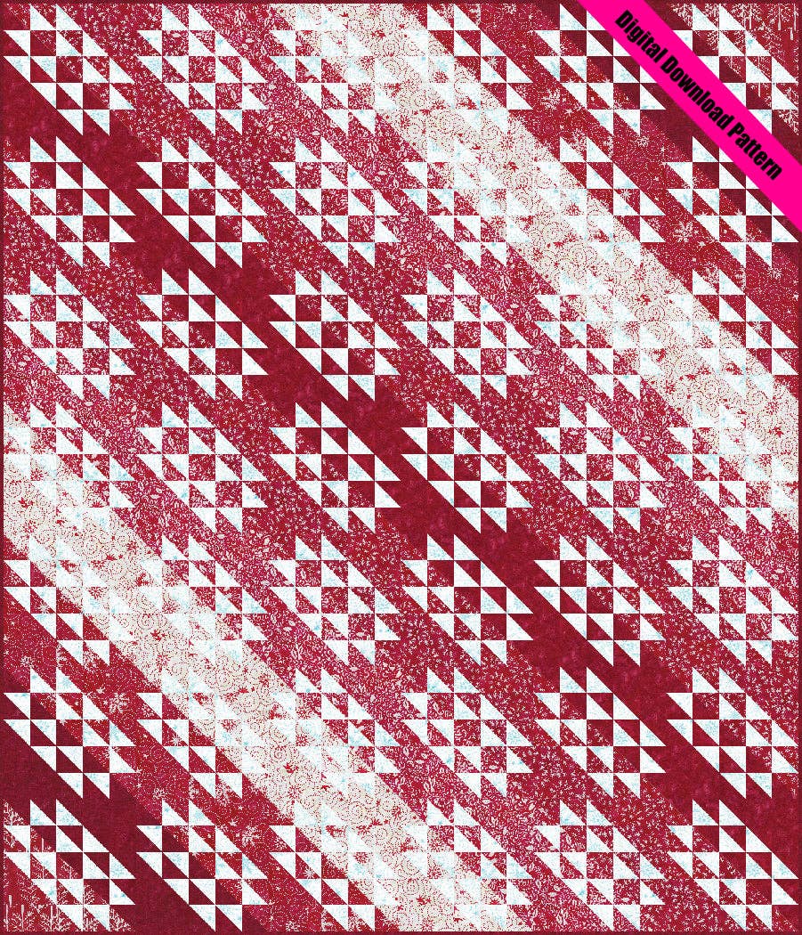 The Whimsical Workshop - Wholesale Craft Sewing Kit - First Frost Quilt Pattern - Two Colorways3