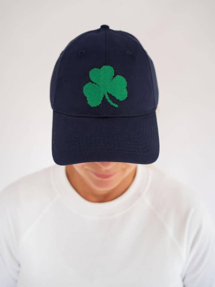 Boné de Ponto de Cruz - Trevo - Azul Marinho - WS por atacado de Lisi Lerch