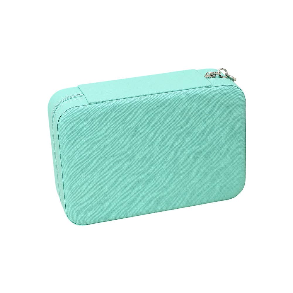 Sensibling Corp. - Vente Boîte/rangement à bijoux - Boîte à bijoux portable en similicuir8