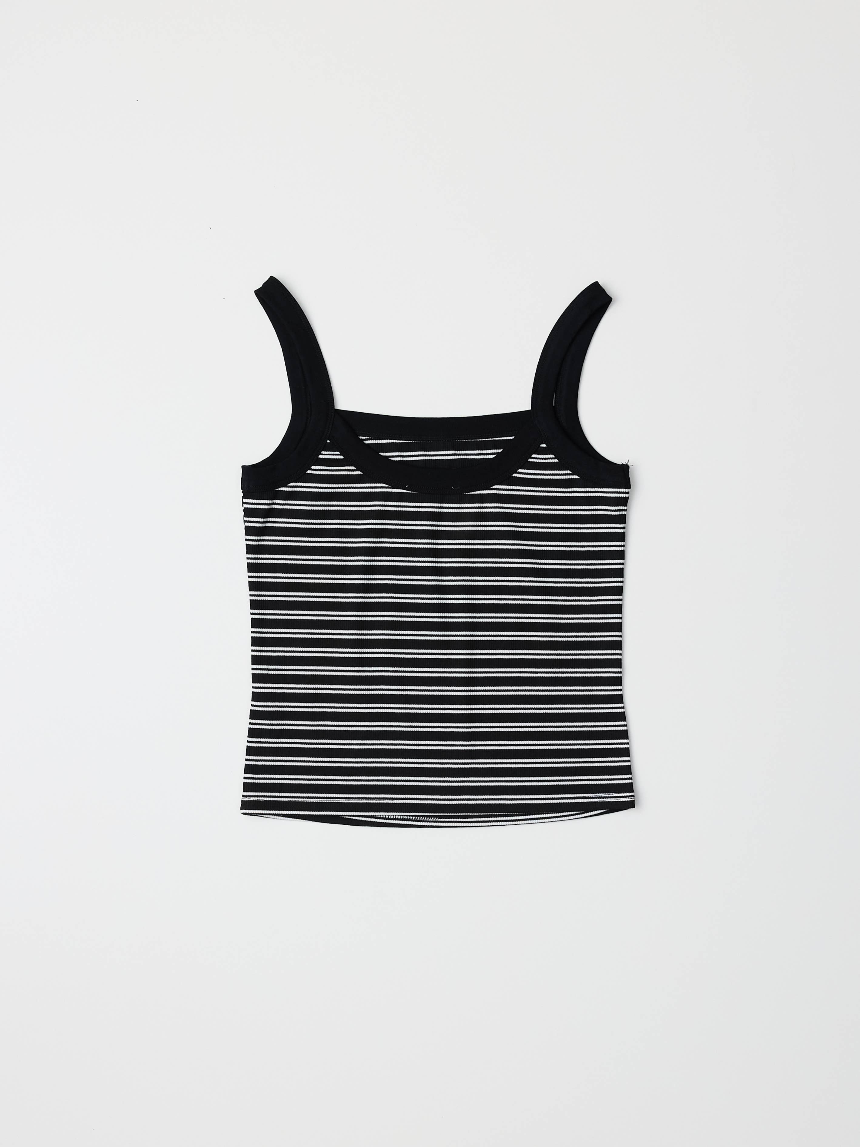 All Row - Wholesale Tank Top - Women's - The Cynthia Tank Top | Striped Tank Top9