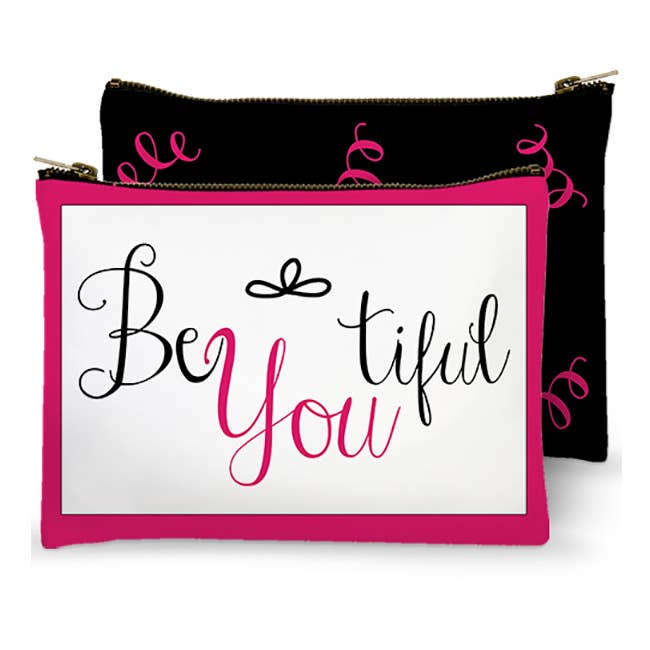 Zippered Bag - Be You tiful for wholesale by Mariasch Studios