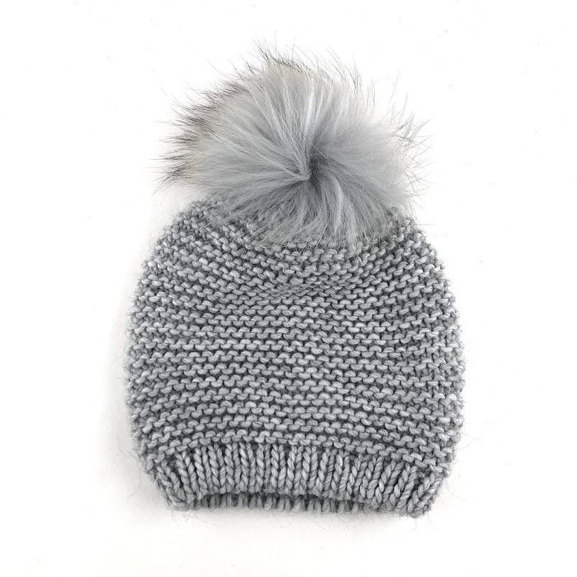 MILANO AMOUR - Wholesale Beanie - Women's - HAT WOOL BEANIE WITH REAL FUR POM POM2