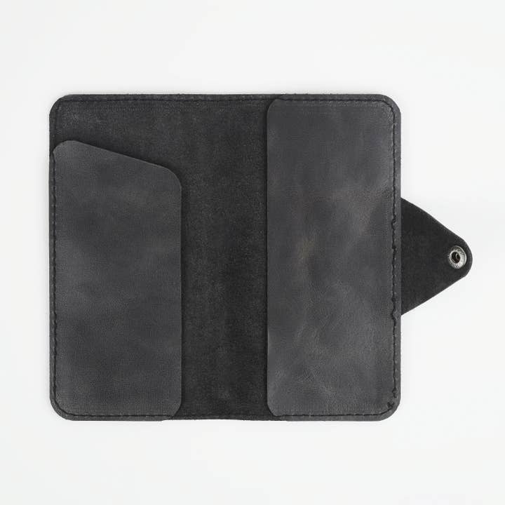 Derio Leather - Wholesale Wallet - Unisex - Personalized Leather Checkbook Cover, Customized Checkbook6