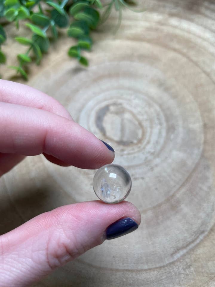 Clear Quartz Sphere for wholesale by Copper Ashes