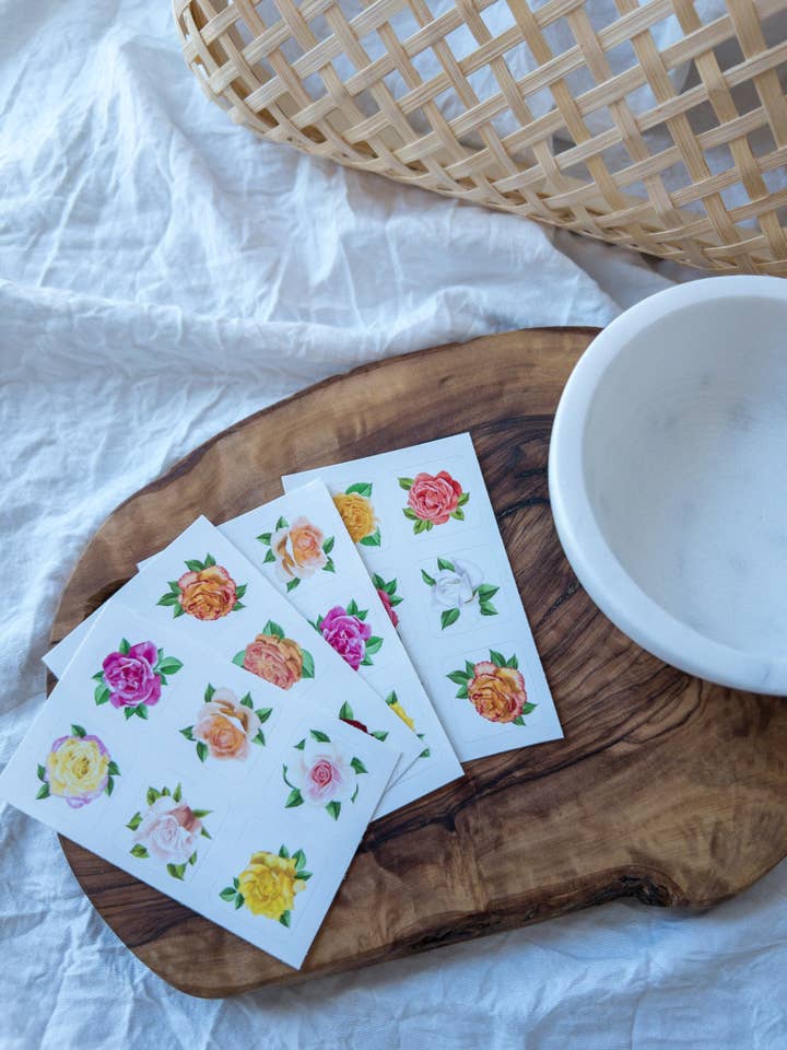 Mini Sticker Sheets for engroshandel hos Mosaic the Label