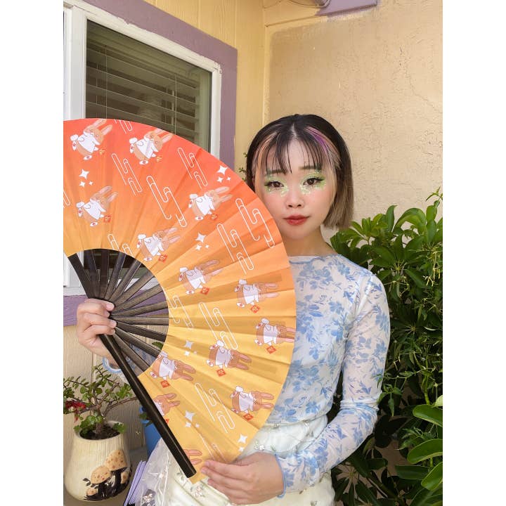 Euphoric Sun Inc - Wholesale Handheld Folding Fan - Festival/Rave Handheld Fans12