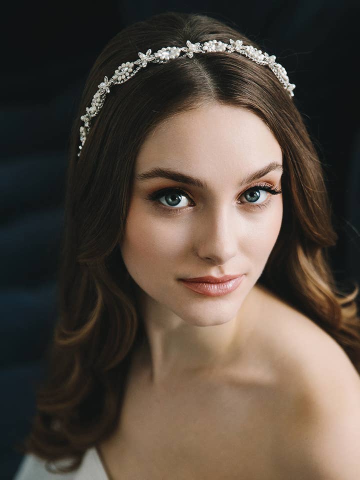 Davina Pearl Headband for wholesale by Dareth Colburn Designs