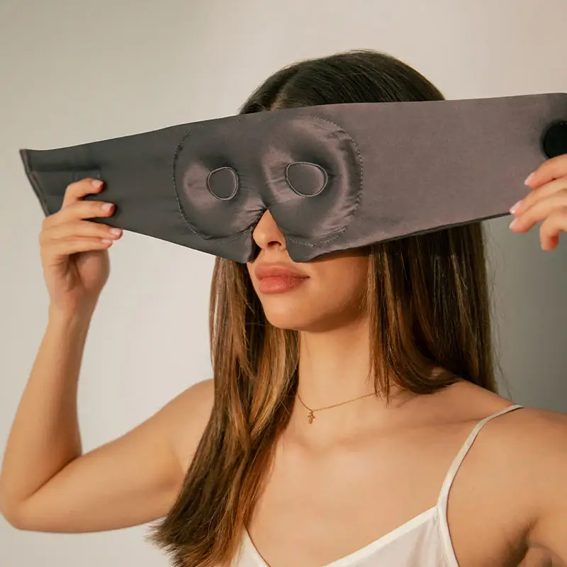 Drowsy Sleep Co. - Wholesale Sleep/Eye Mask - Moonlight Shadow Eyelash Protecting Sleep Mask2