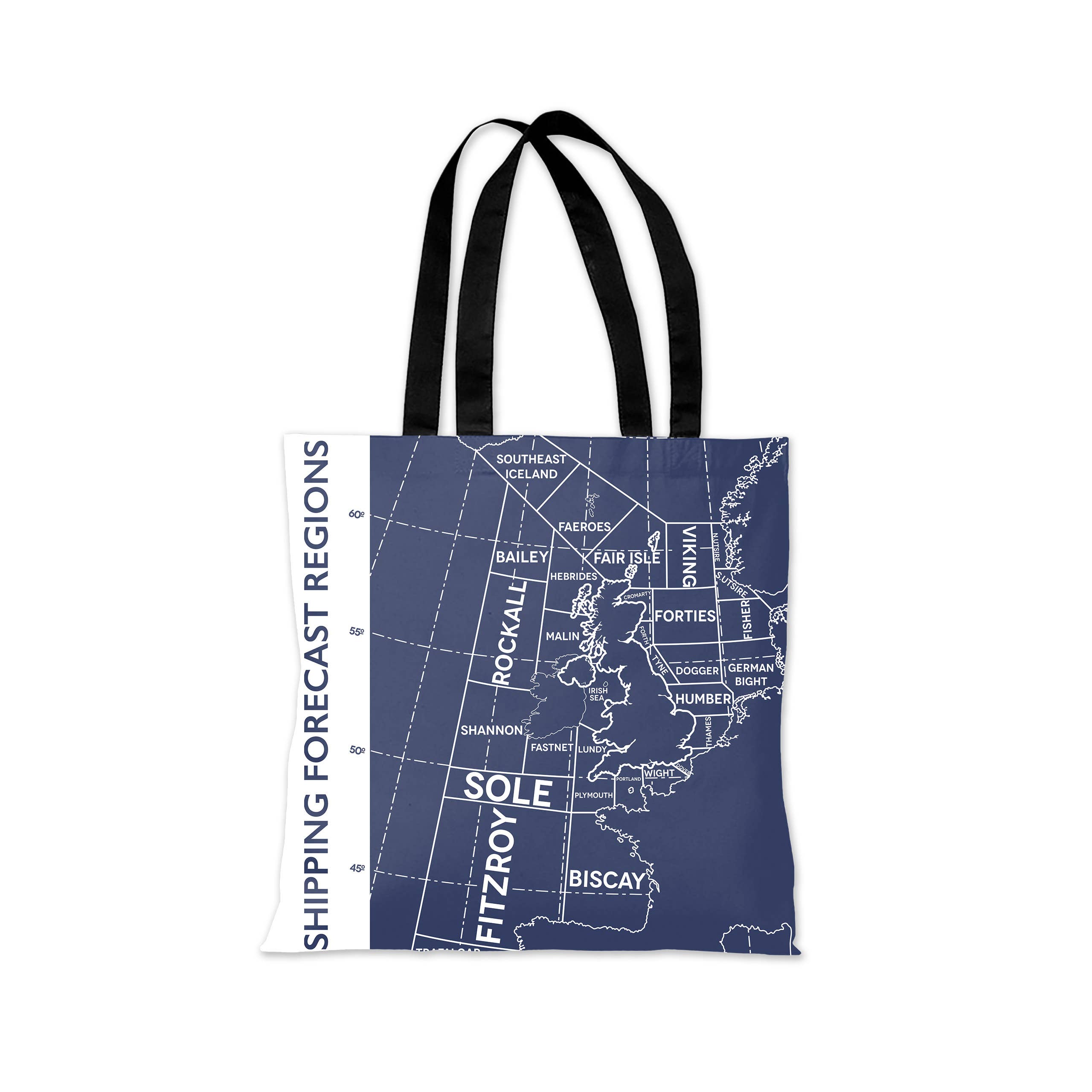 Tabitha Mary - Wholesale Art Print - Shipping Forecast Regions Dark Blue Print, Cards & Gifts1
