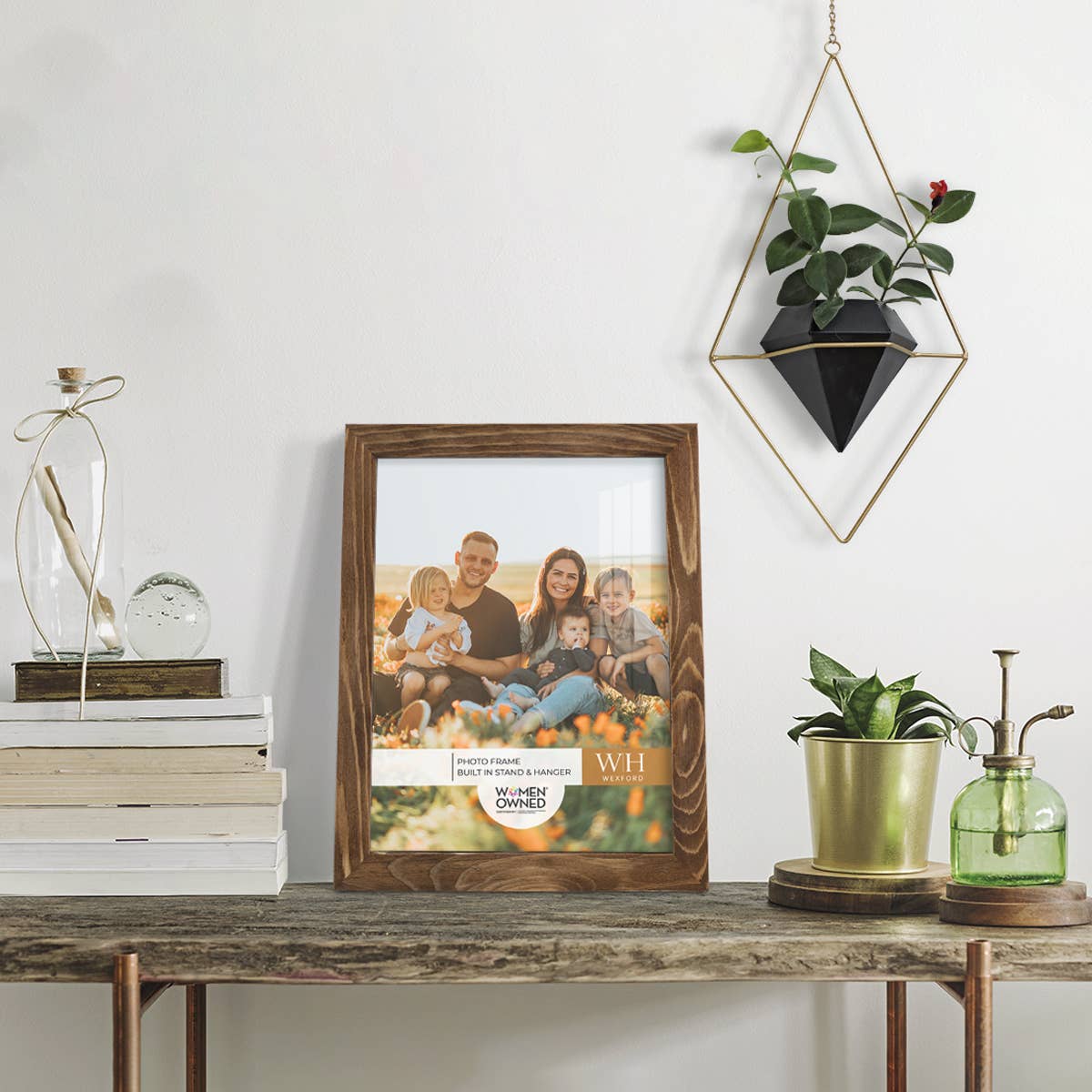 Wexford Home - Wholesale Picture Frame - Photo Frame, Real Wood with Wood Grain, Walnut22