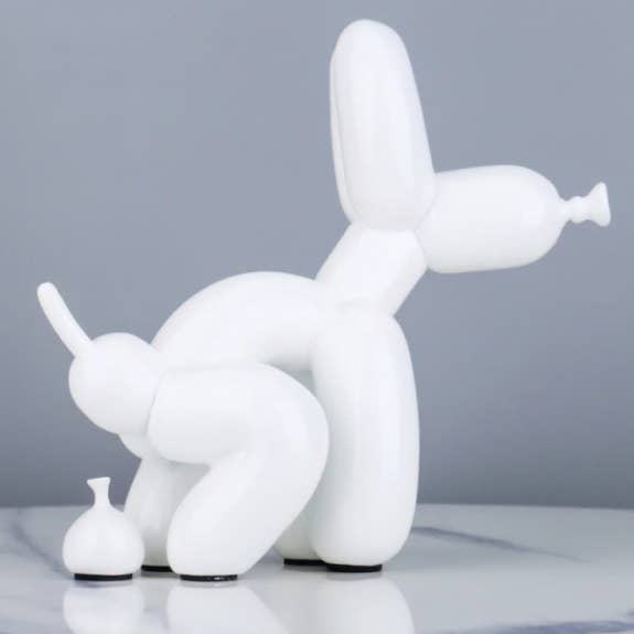IVORE.GROUP (We cover All Import duty) - Wholesale Decorative figurine - Poop Balloon Dog Statue1