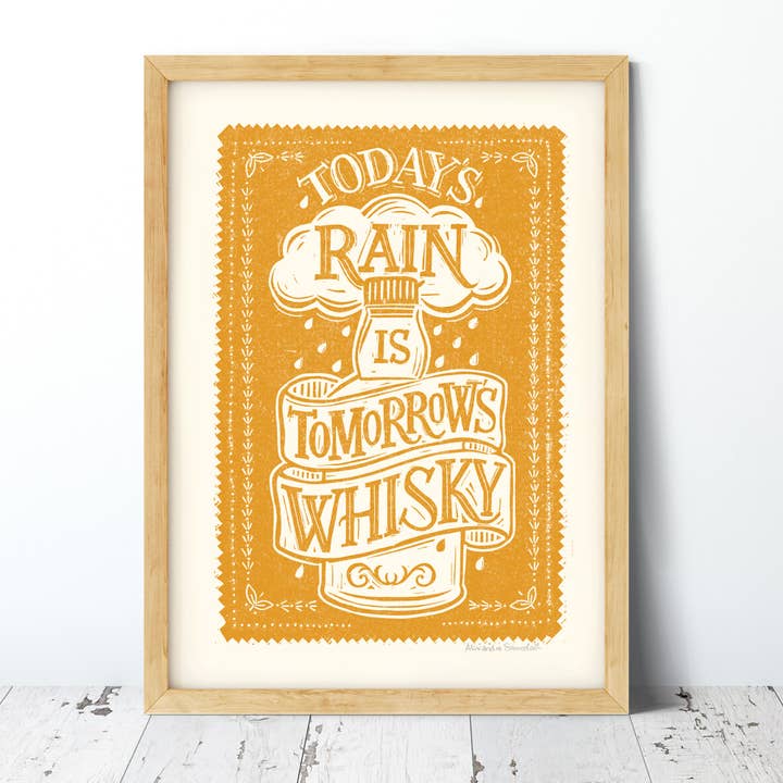 Scottish Whisky Print for wholesale by Alexandra Snowdon