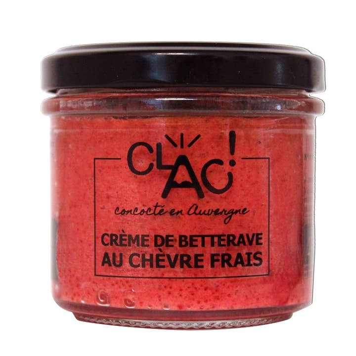 Rödbetor grädde med färsk getost för wholesale av CLAC!